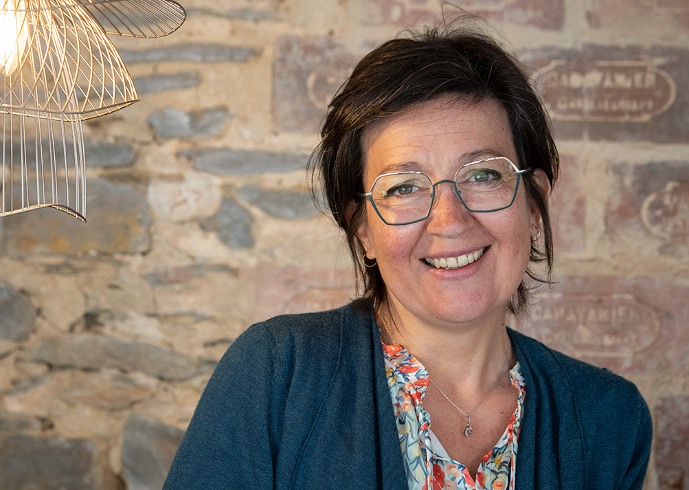 Carole Bonnier fondatrice de Étoffes et doigts de fée