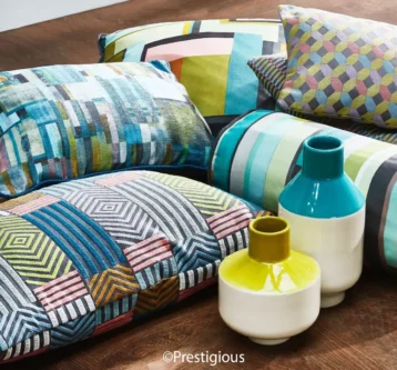 Les Coussins & <br>Housses de chaises de Étoffes et doigts de fée